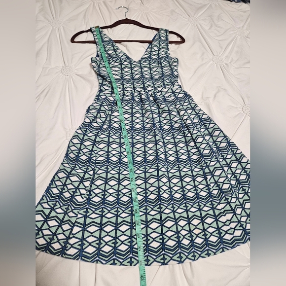 Maeve By Anthropologie V Neck Cut Out Back Dress Size 0 Stretchable - Picture 6 of 10